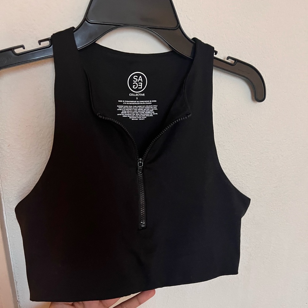 Black Active Top - Picture 2 of 9